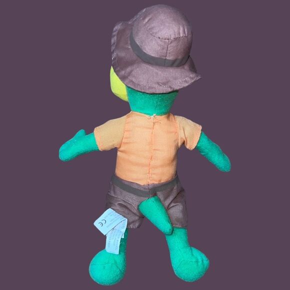 Danonino Plush Green Dinosaur Dannon Yogurt Mascot Stuffed Animal 11" - Picture 5 of 5